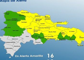 26 provincias en alerta por vaguada en República Dominicana