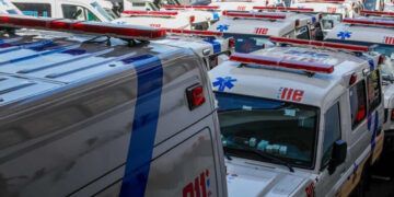 911 entrega 50 ambulancias nuevas a la DAEH