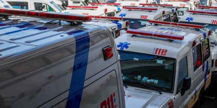 911 entrega 50 ambulancias nuevas a la DAEH