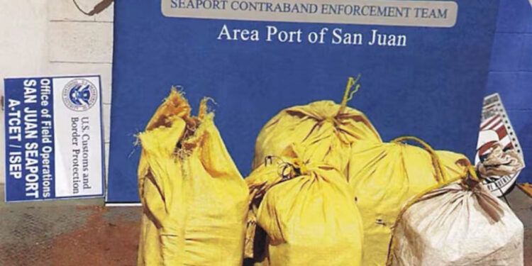 Acusan a tres dominicanos por cocaína en aguas de Puerto Rico