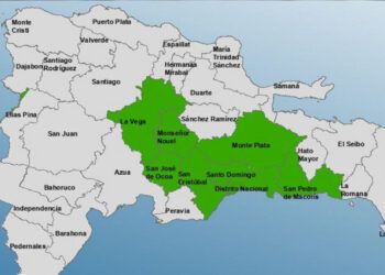 COE coloca en alerta verde al Gran Santo Domingo