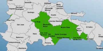 COE coloca en alerta verde al Gran Santo Domingo
