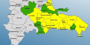 COE mantiene 12 provincias en alerta amarilla