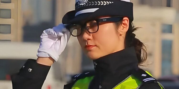 China patrulla con gafas inteligentes policiales