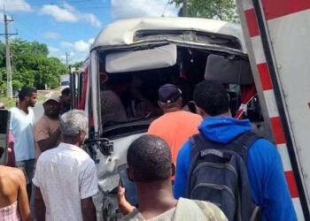 Choque en carretera Hato Mayor-SPM deja ocho heridos