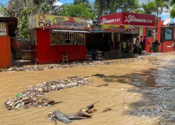 Desbordamiento del Yaque del Norte alerta Castañuelas