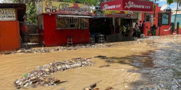 Desbordamiento del Yaque del Norte alerta Castañuelas