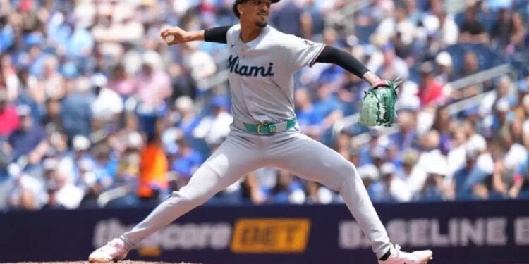 Eury Pérez entra a lista de lesionados de Marlins