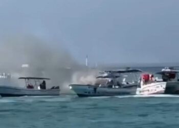 Explosión de lancha en Bayahíbe deja nueve ingresados
