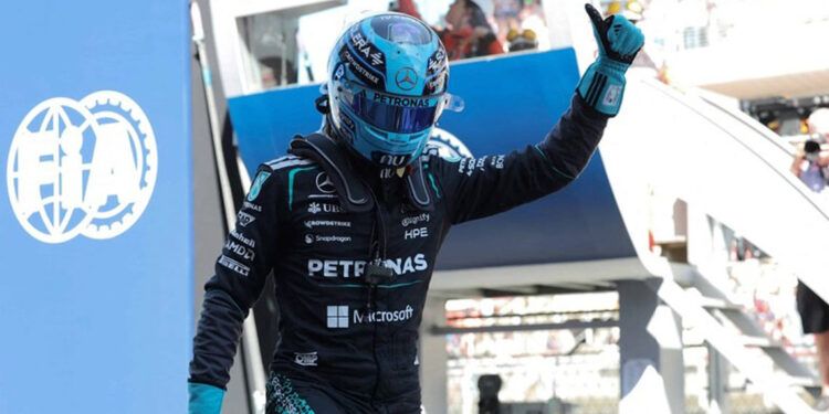 George Russell logra la pole del GP de Cataluña