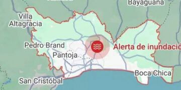 Google alerta por inundaciones en Gran Santo Domingo
