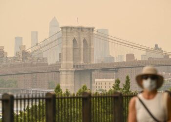 Humo de incendios en Canadá afecta a Estados Unidos