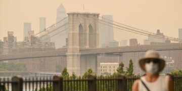 Humo de incendios en Canadá afecta a Estados Unidos