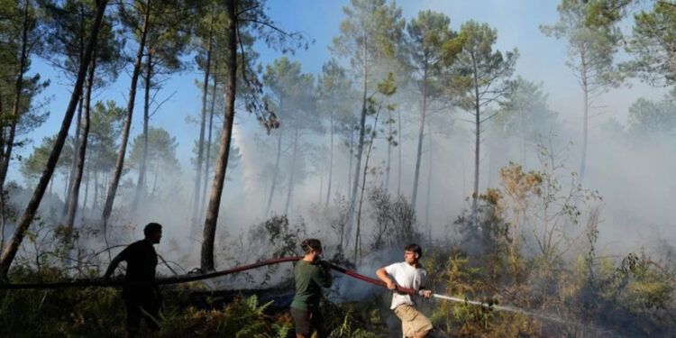 Incendios en Francia obligan a evacuar a 4,000 personas