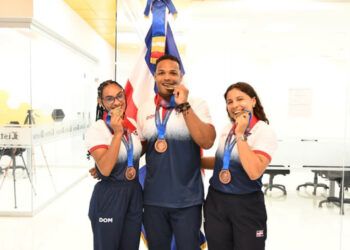 Judocas dominicanos brillan con oro en Santo Domingo 2026