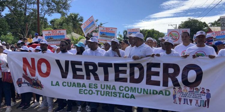 La Cuaba y provincias protestan por temas ambientales