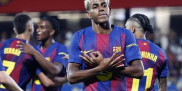 Lamine Yamal lidera triunfo del Barcelona 4-1