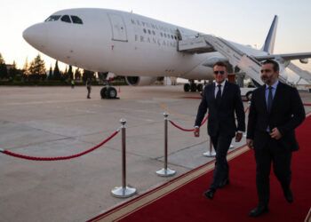 Macron visita Siria como primer líder occidental
