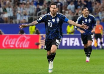 Lionel Messi marca al final y Argentina vence a Jordania