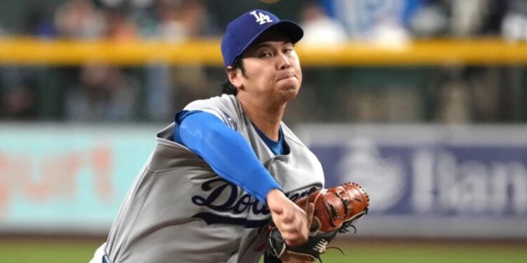 Ohtani domina y Dodgers blanquean a Diamondbacks