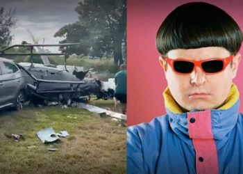 Oliver Tree en choque de helicópteros en Río