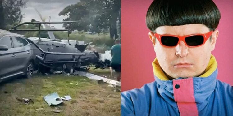 Oliver Tree en choque de helicópteros en Río