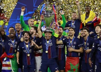 PSG gana la Liga de Campeones ante Arsenal