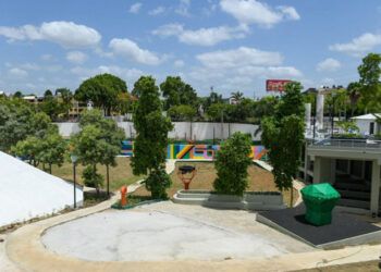 Parque Núñez de Cáceres entra en fase final de remozamiento