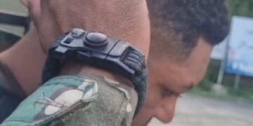 Protesta minera en San Juan deja cuatro agentes heridos
