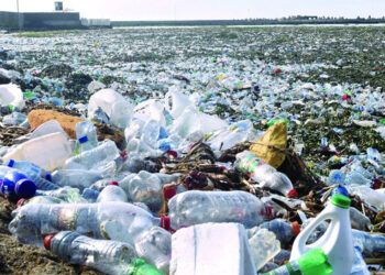 Río Ozama transfiere plásticos al océano