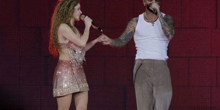 Shakira se despide de Madrid junto a Maluma y Bizarrap