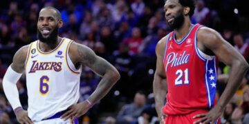 Sixers celebran la llegada de LeBron James