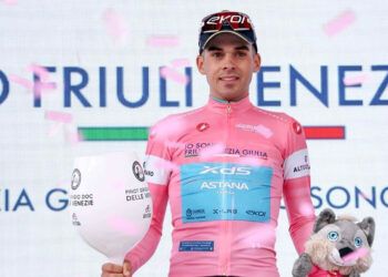 Thomas Silva lidera la general del Giro en Italia