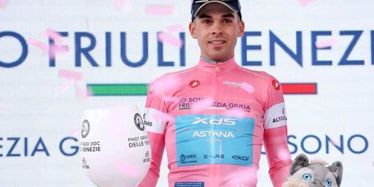Thomas Silva lidera la general del Giro en Italia