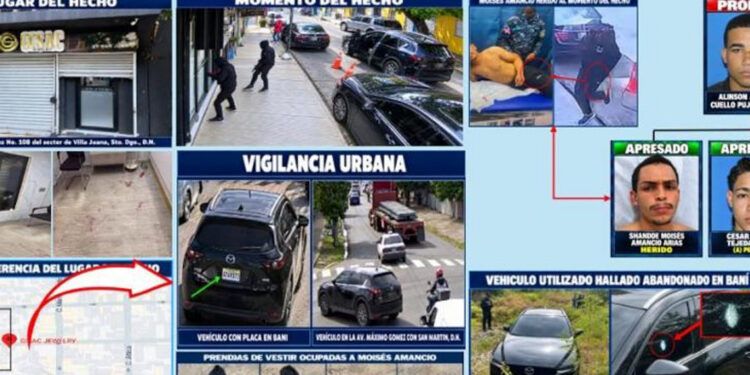 Tres a Najayo por asalto a joyería en Villa Juana