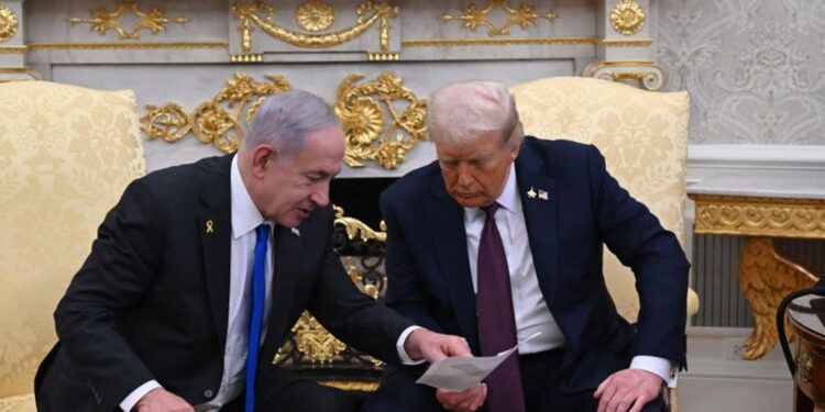 Trump da su respaldo total a Netanyahu en elecciones