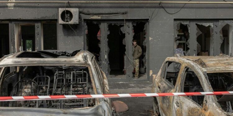 Ucrania ataca a Rusia con 600 drones