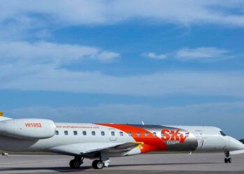 Vuelo de SKYhigh Dominicana regresa al AILA