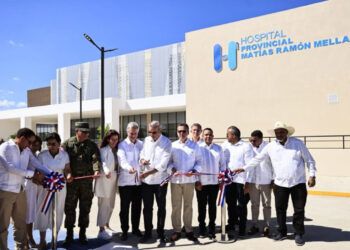 Luis Abinader inaugura hospital Matías Ramón Mella en Dajabón