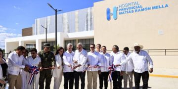 Luis Abinader inaugura hospital Matías Ramón Mella en Dajabón