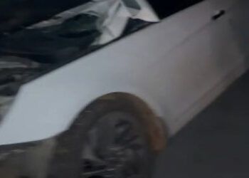 Accidente con tres vehículos en carretera Nagua–Cabrera