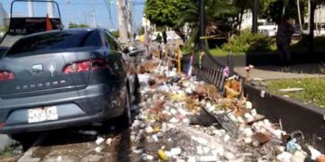 Accidente destruye memorial de víctimas del Jet Set en Santo Domingo