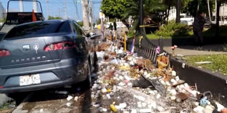 Accidente destruye memorial de víctimas del Jet Set en Santo Domingo