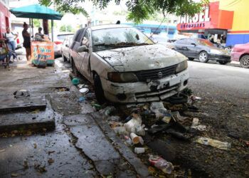 Acumulación de chatarras en Santo Domingo descontrolada
