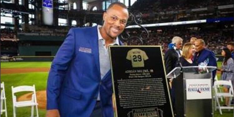 Adrián Beltré ingresa al Salón de la Fama del Béisbol