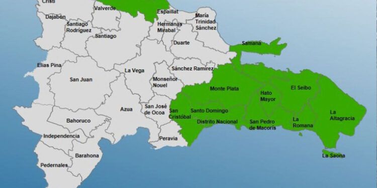 Amplían a 11 provincias en alerta verde por frente frío