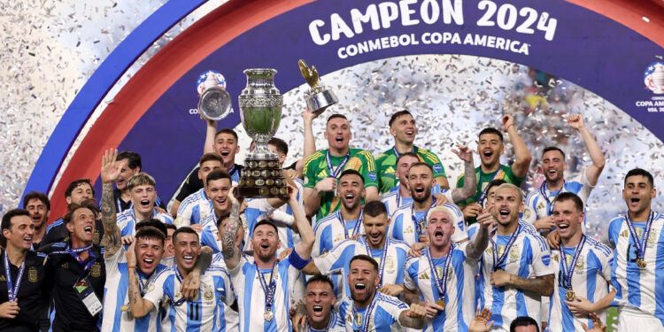 Argentina suma 16 títulos tras coronarse en Copa América