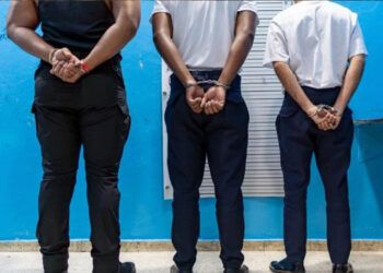 Arrestan a dos del Cesac y uno de la DNCD por red en el AILA