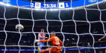 El Atlético de Madrid elimina al Brujas con triplete de Sorloth