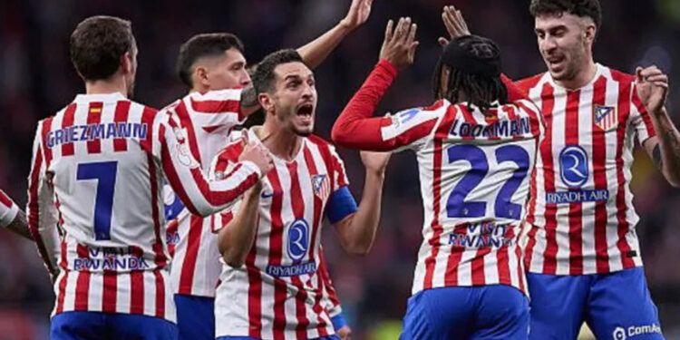 Atlético Madrid golea 4-0 al Barcelona en Copa